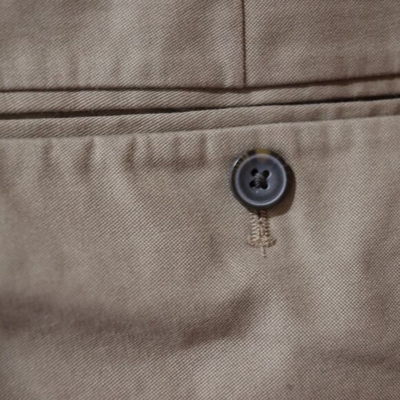 NNO7 No Nationality Khaki Theo Slim Taper Chino Pants NWT 34x34 Stretch Cotton - Picture 5 of 13